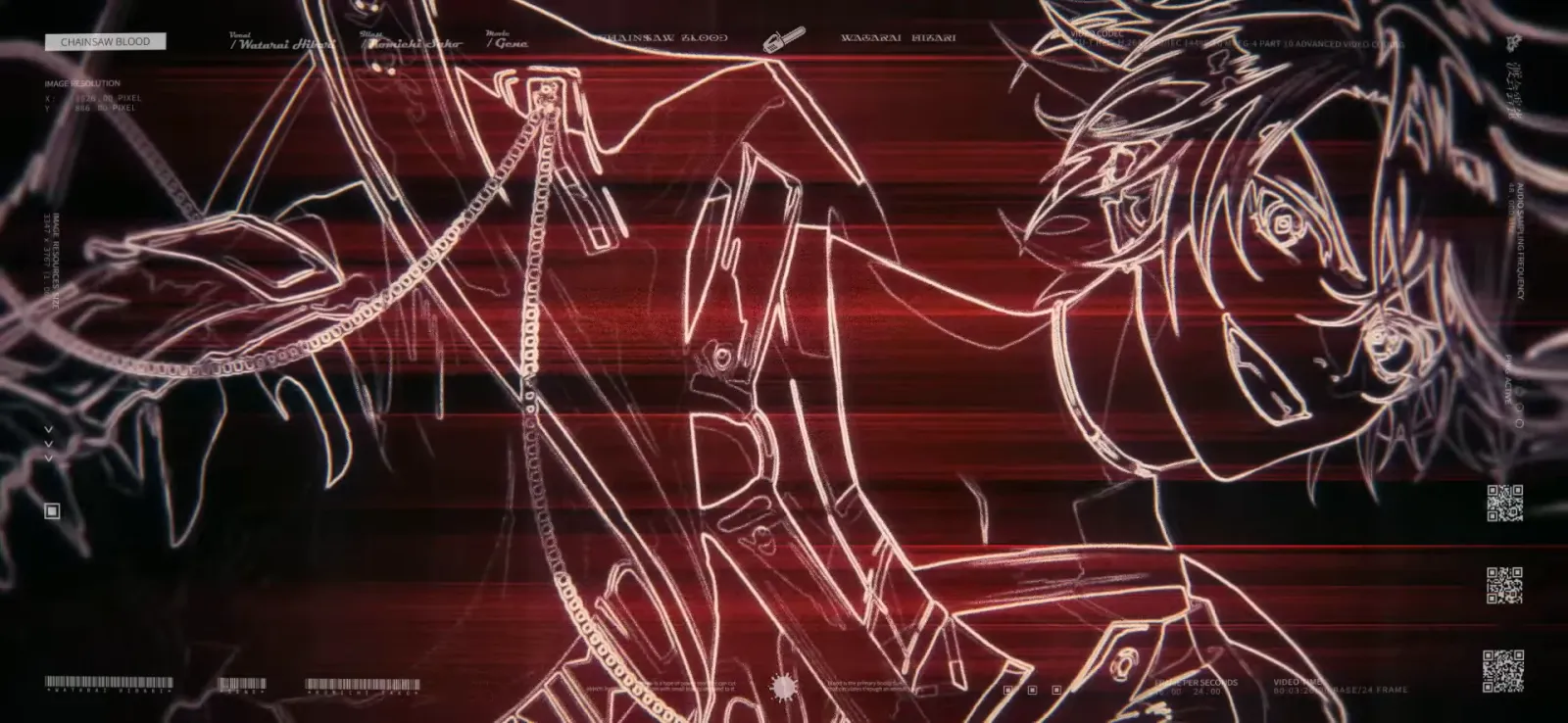 渡会雲雀『CHAINSAW BLOOD』MV gallery 7