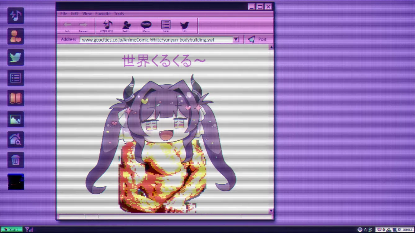 ゆんゆん電波シンドローム (ゲーム)『YUNYUN HARDCORE』MV